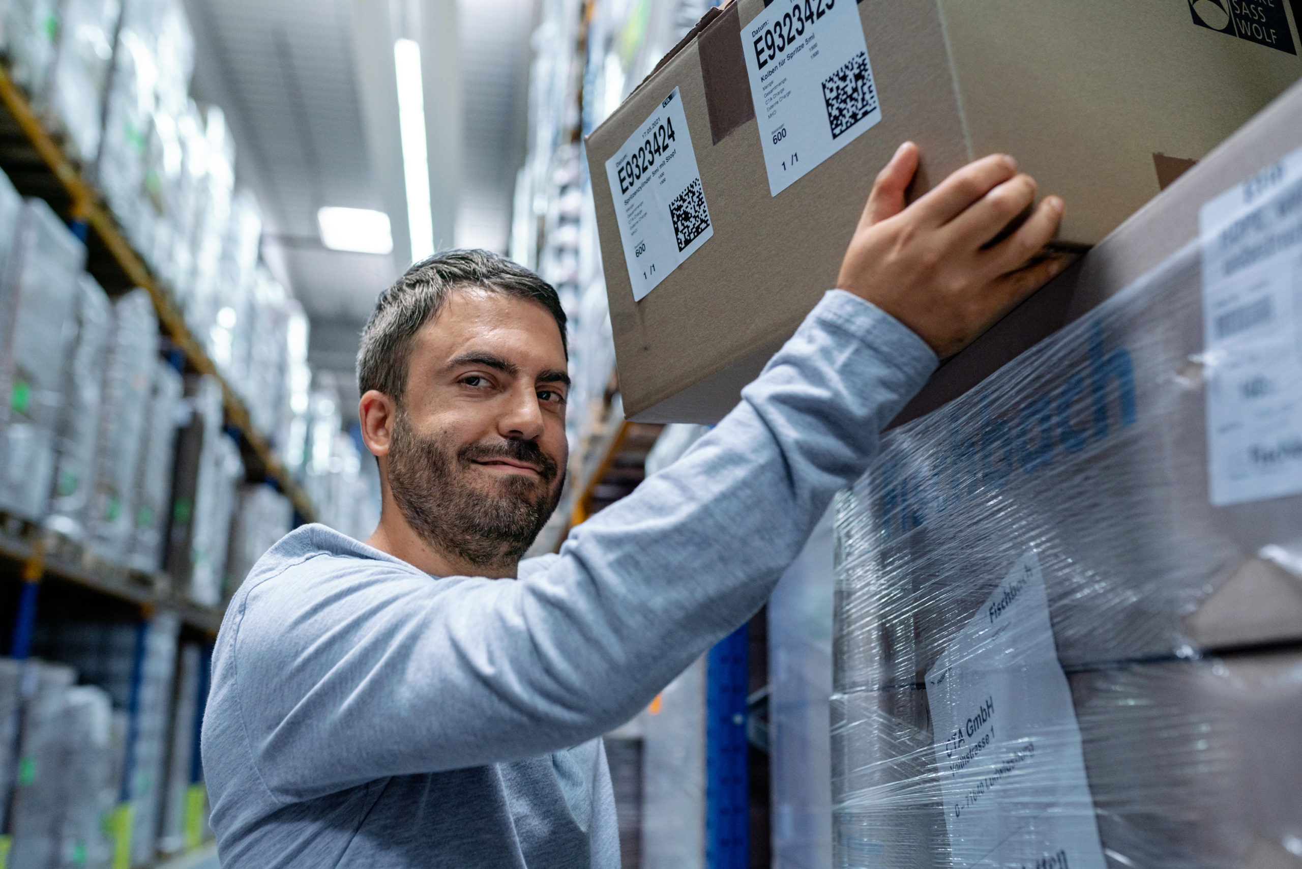 Immer termintreu, zuverlässig und reibungslos: Unsere LOGISTIK-Organisation.