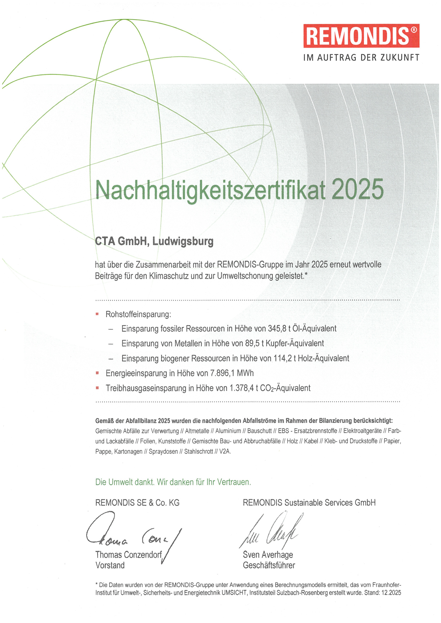 CTA-GmbH-Nachhaltigkeitszertifikat-2025