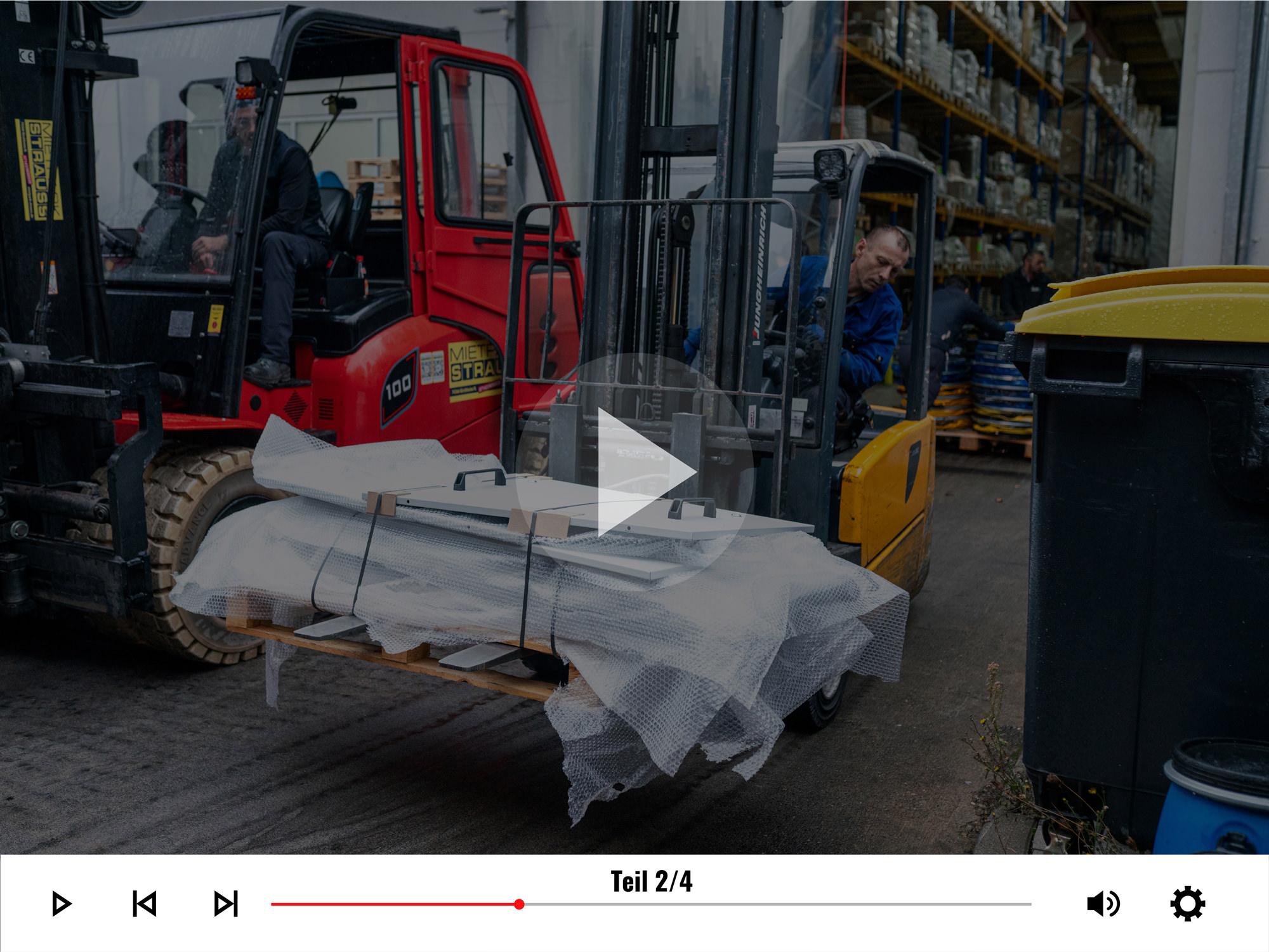 Teil 2/4: Anlieferung im Fokus – jetzt wird abgeladen